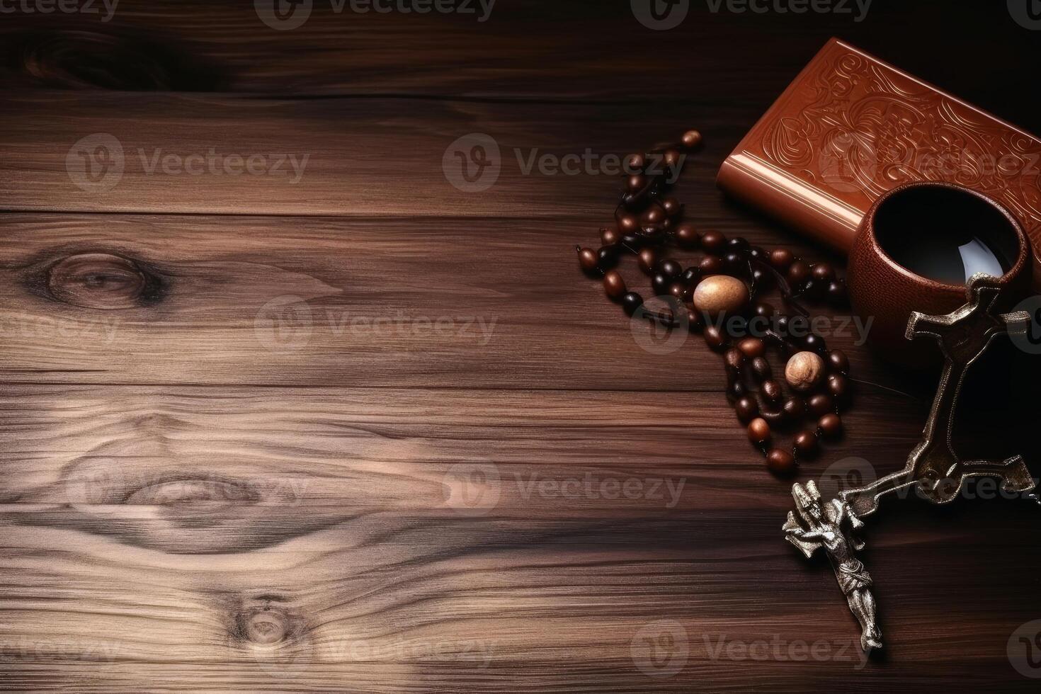 Christian religion concept background created with technology. photo