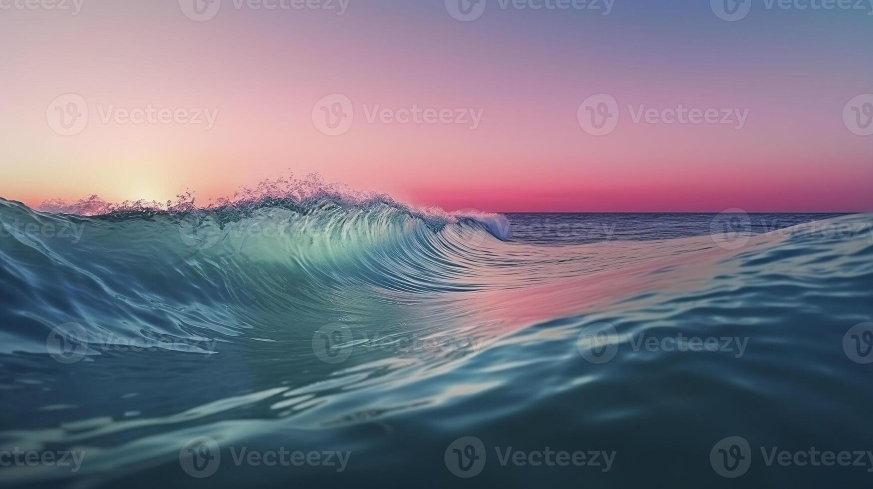 Sea wave. Copy space, background. . photo