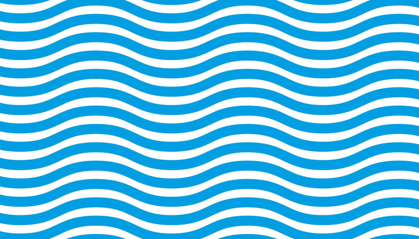 Blue and white wavy line seamless pattern vector art. Dynamic curve wave background. Vintage ripple effect geometric waves.
