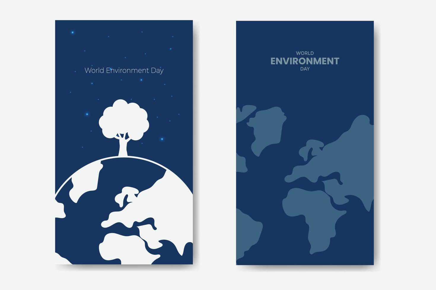 World Environment Day Bundle Template vector