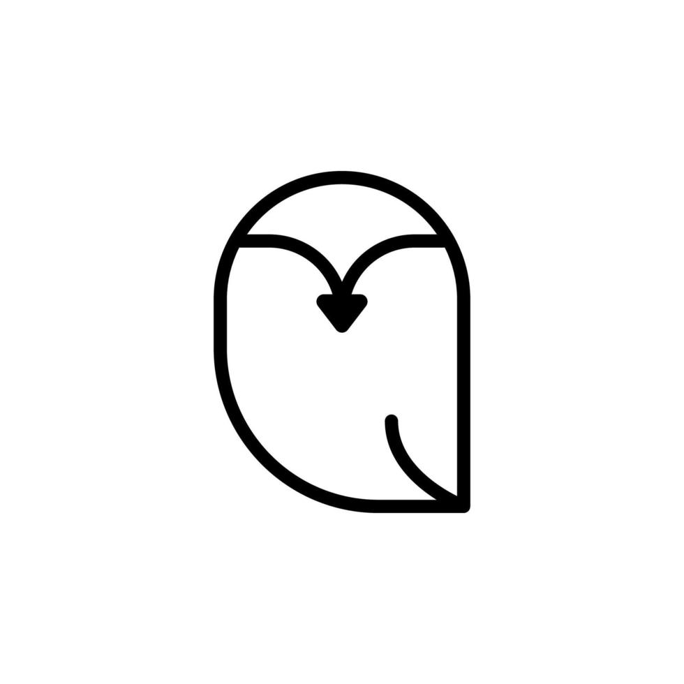 owl vector icon illustration