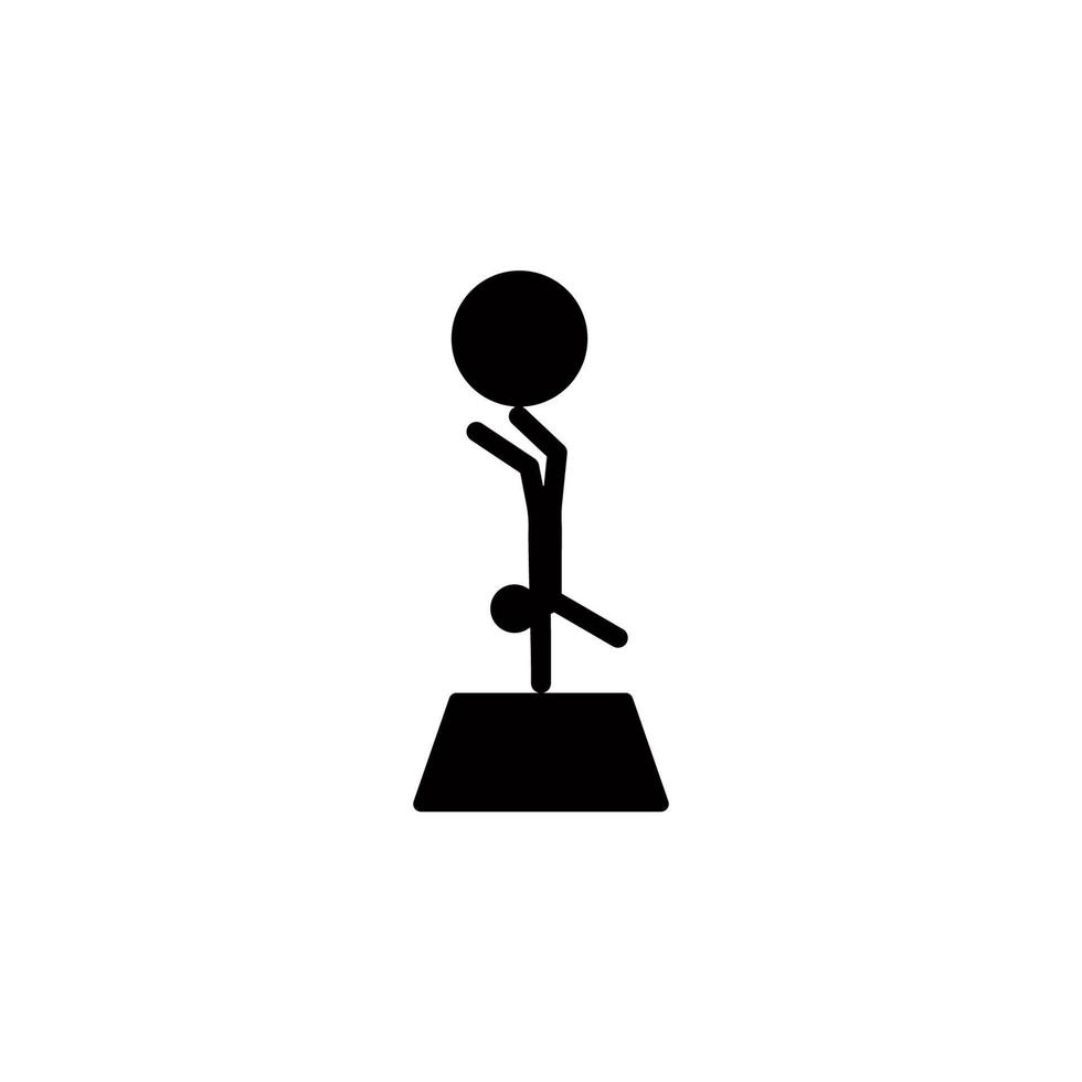 juggler with a ball style vector icon illustration