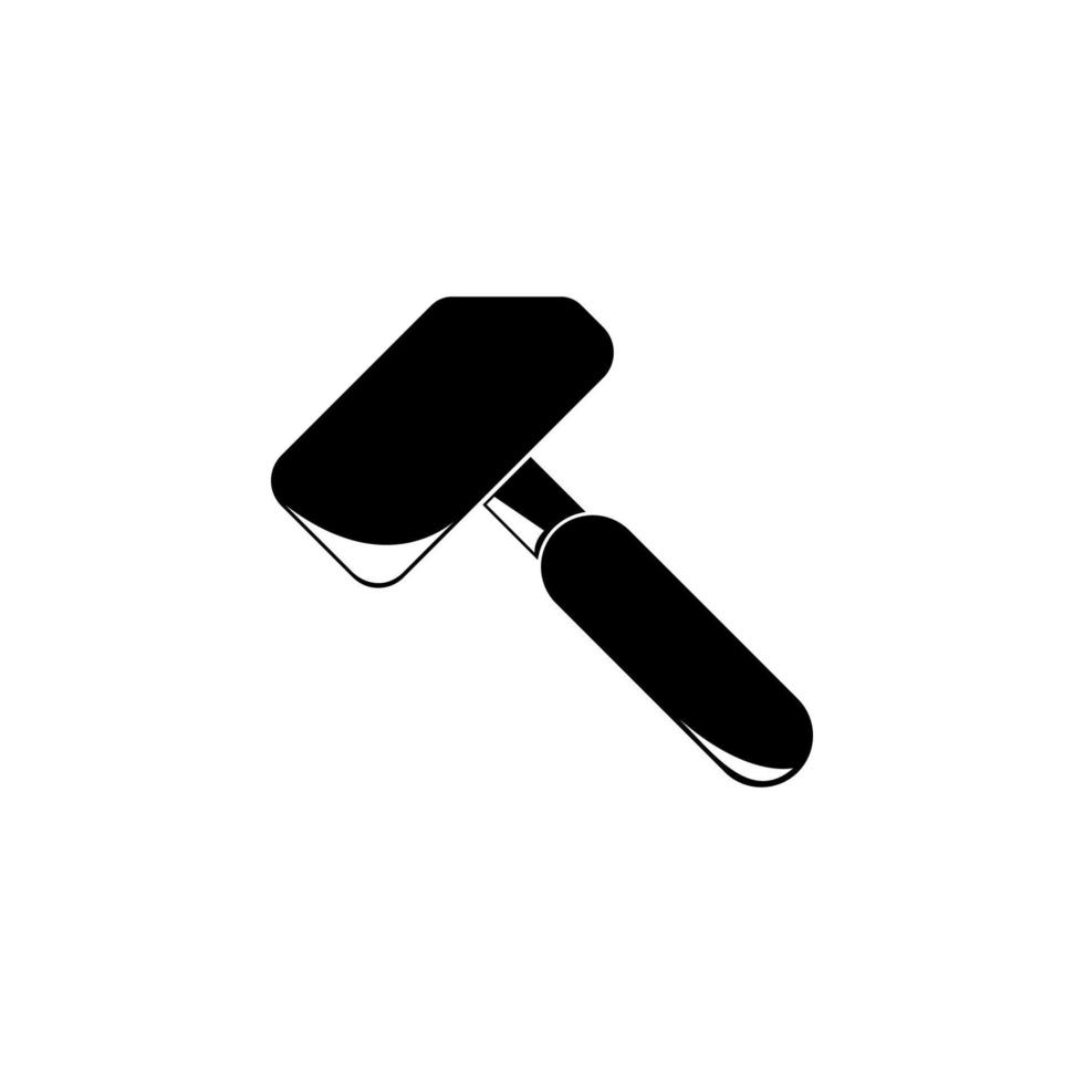 a hammer vector icon illustration