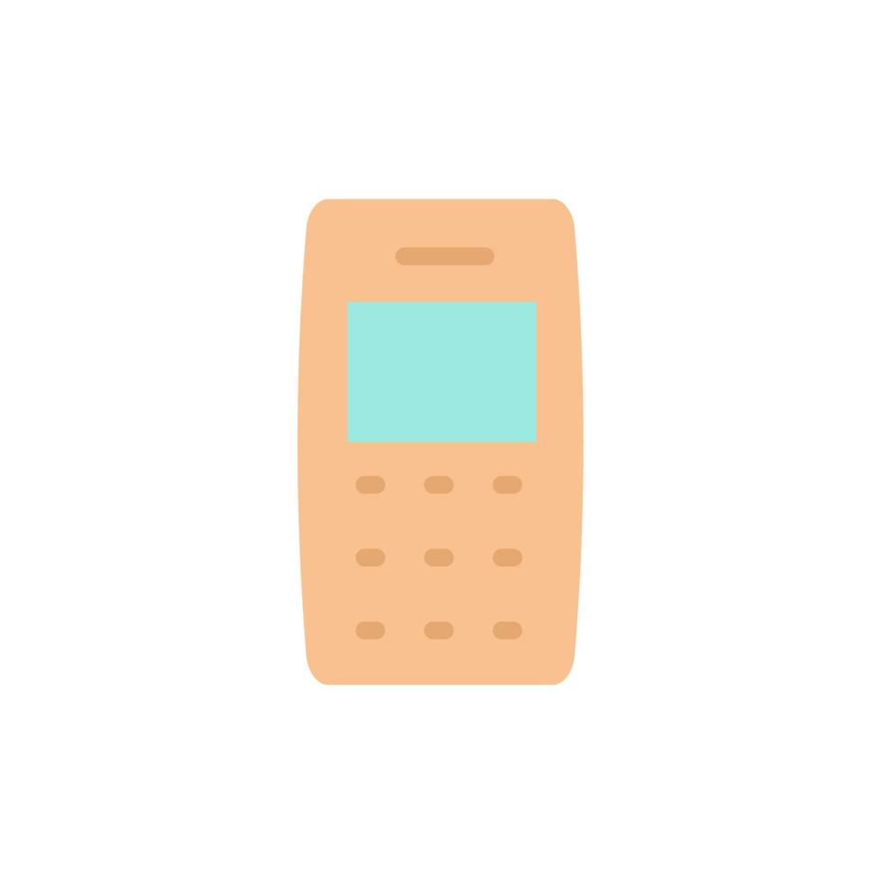 Phone, mobile, technology vector icon illustration