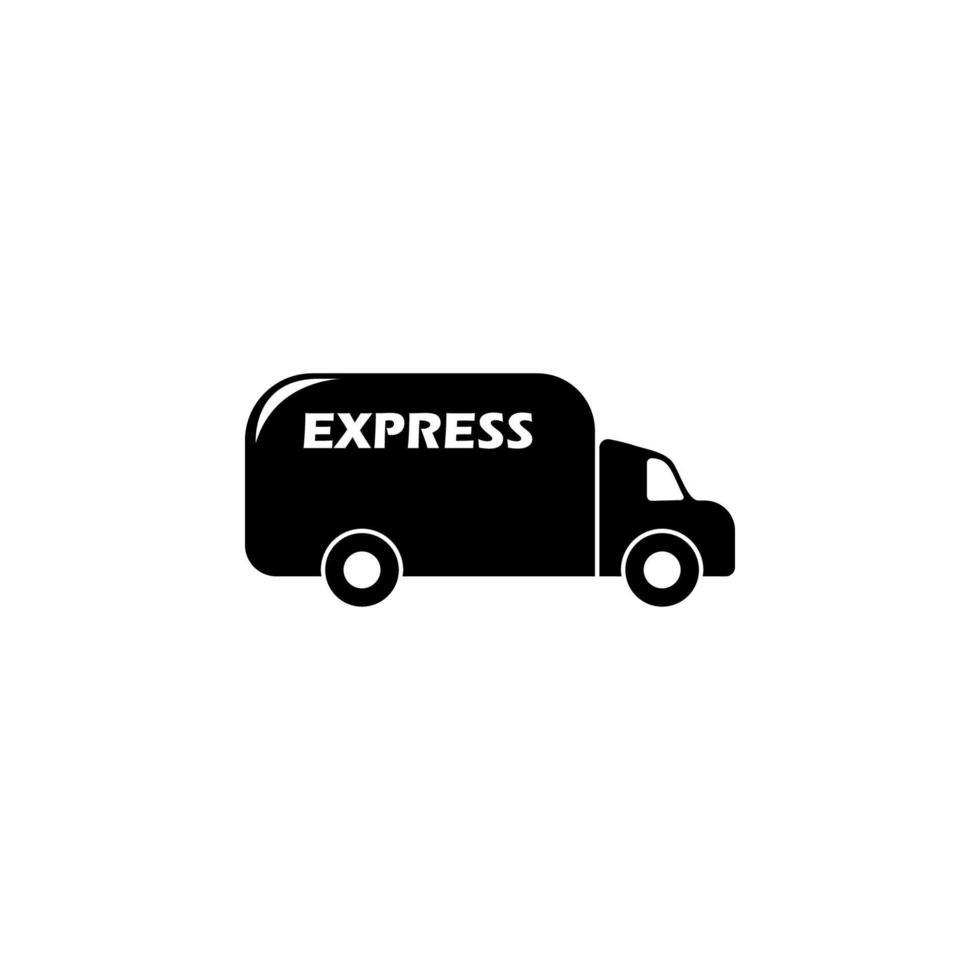 mail delivery machine vector icon illustration