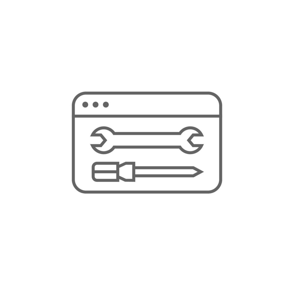 Tech, 3d printing vector icon illustration