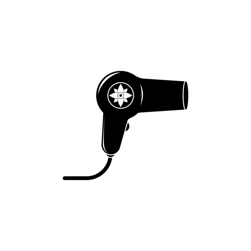 hair dryer vector icon illustration