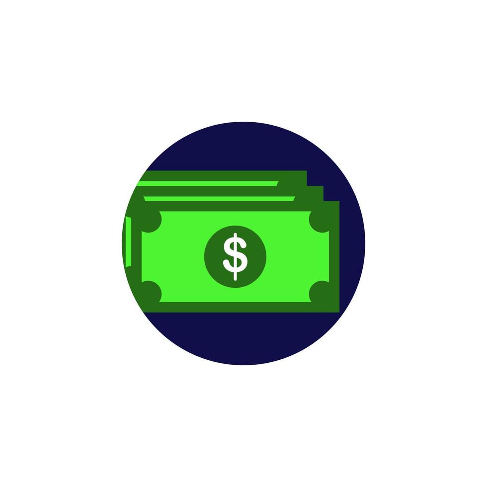 Discount, dollar vector icon illustration