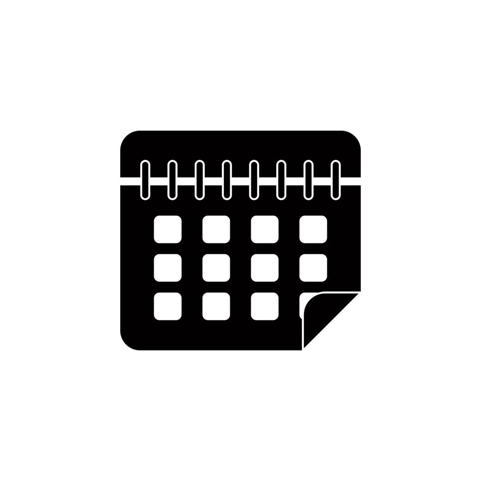 the calendar vector icon illustration