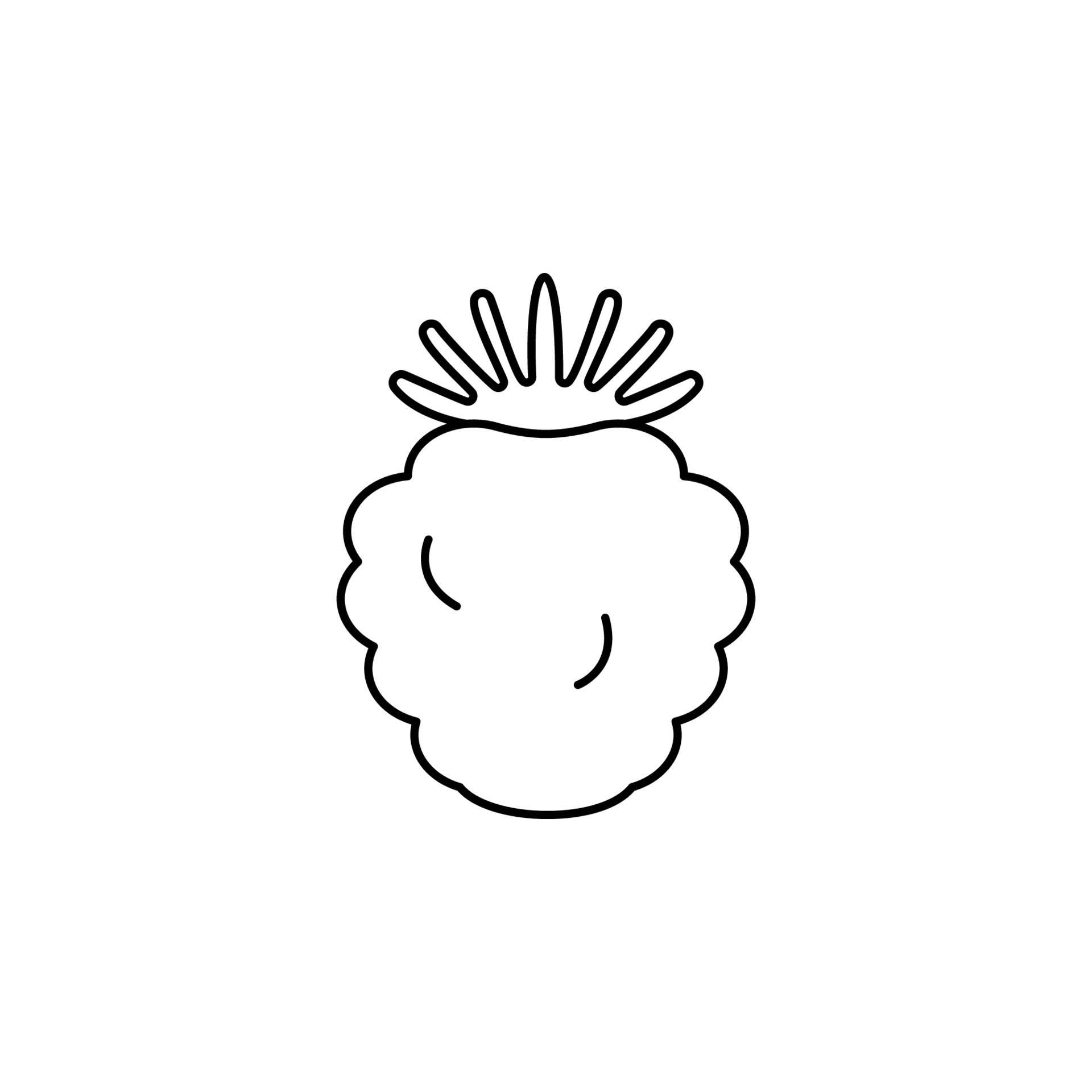 Strawberry line vector icon illustration 23194158 Vector Art at Vecteezy