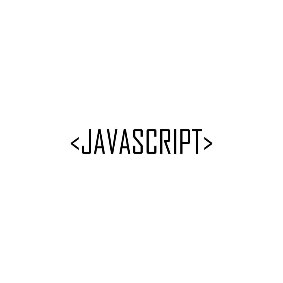 javascript vector icon illustration