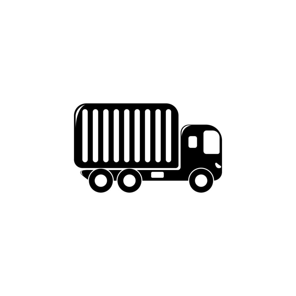 freight container vector icon illustration