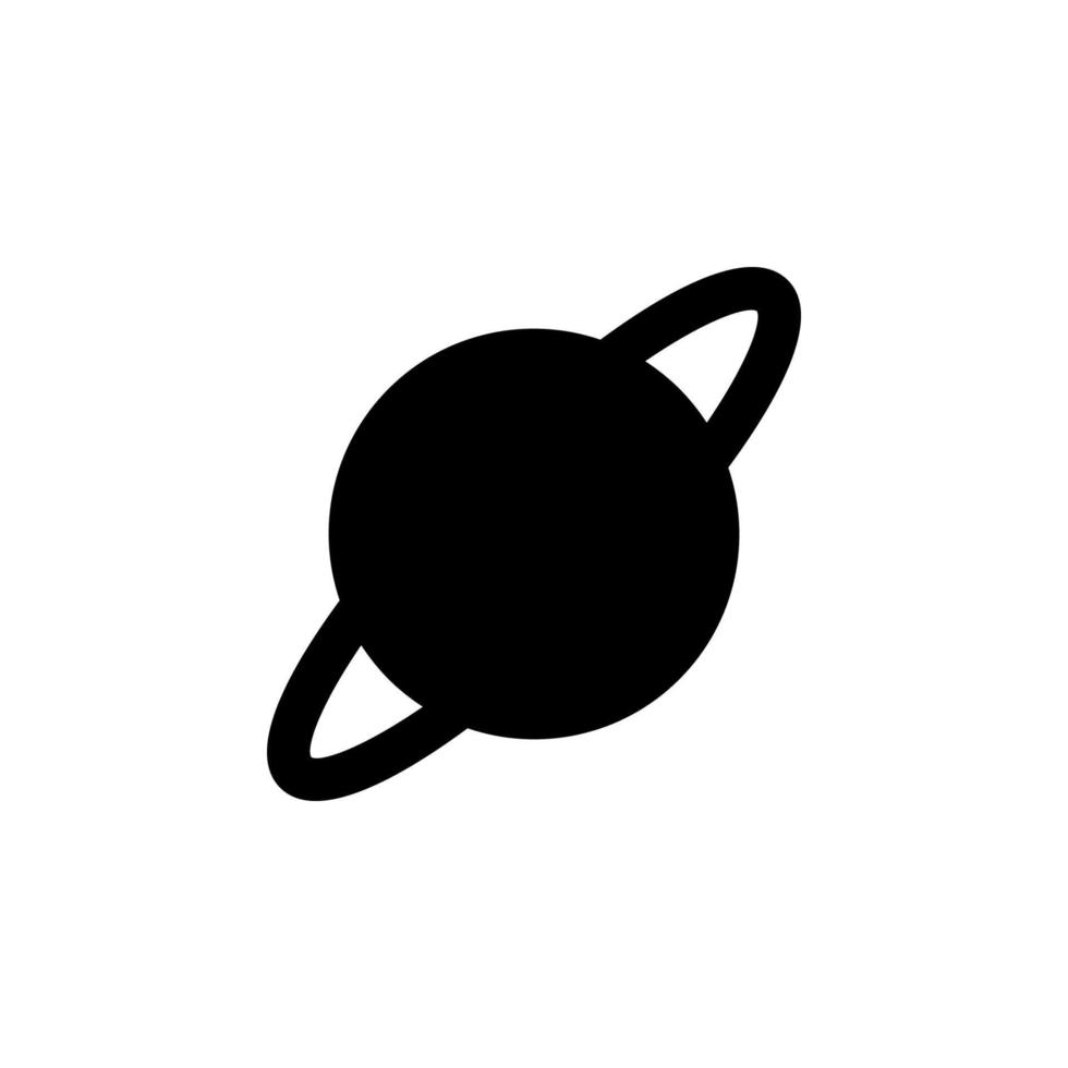 Planet vector icon illustration