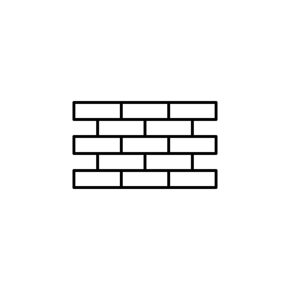 wall vector icon illustration