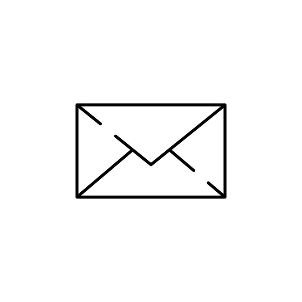 email, envelope, mail vector icon illustration