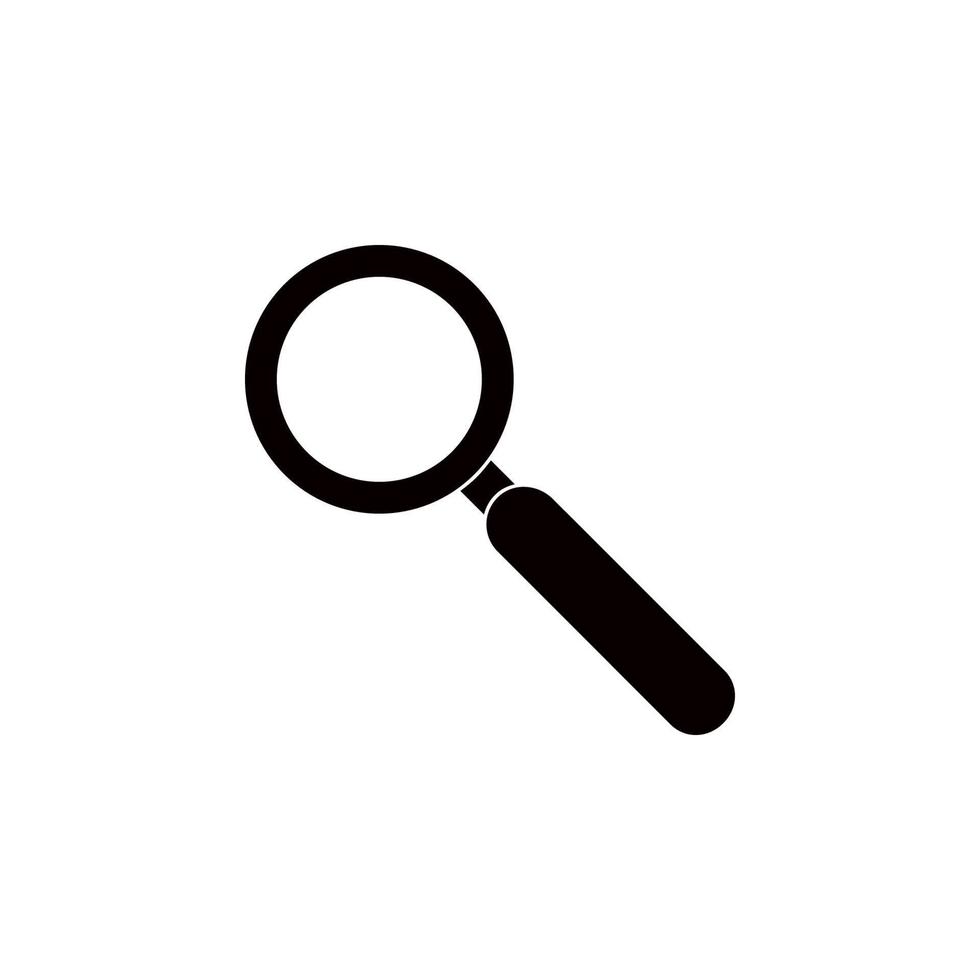 magnifier vector icon illustration