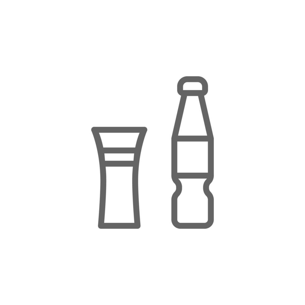 Cola, drink, USA vector icon illustration