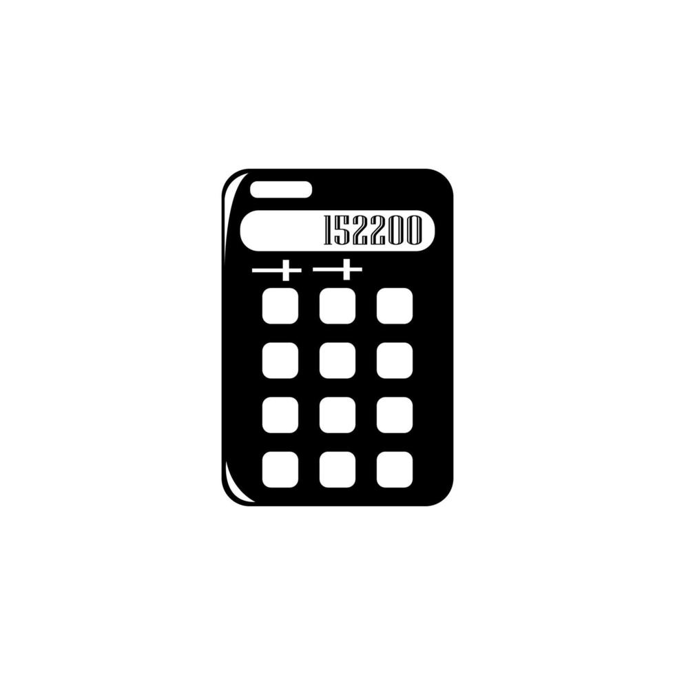 calculator vector icon illustration