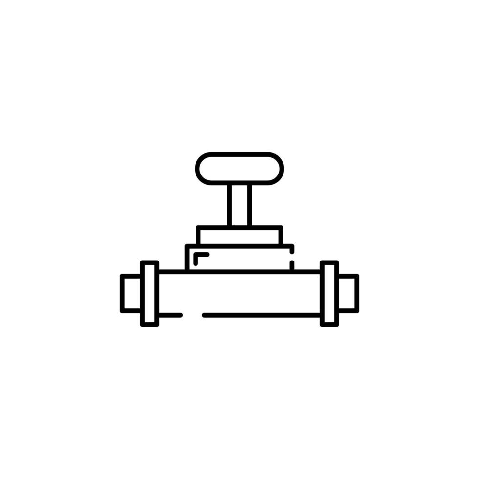gas pipeline vector icon illustration