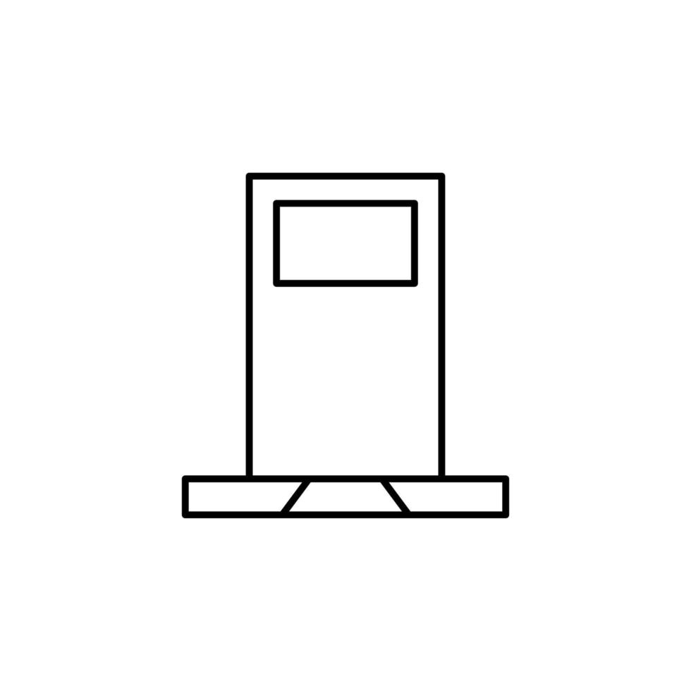 Door vector icon illustration