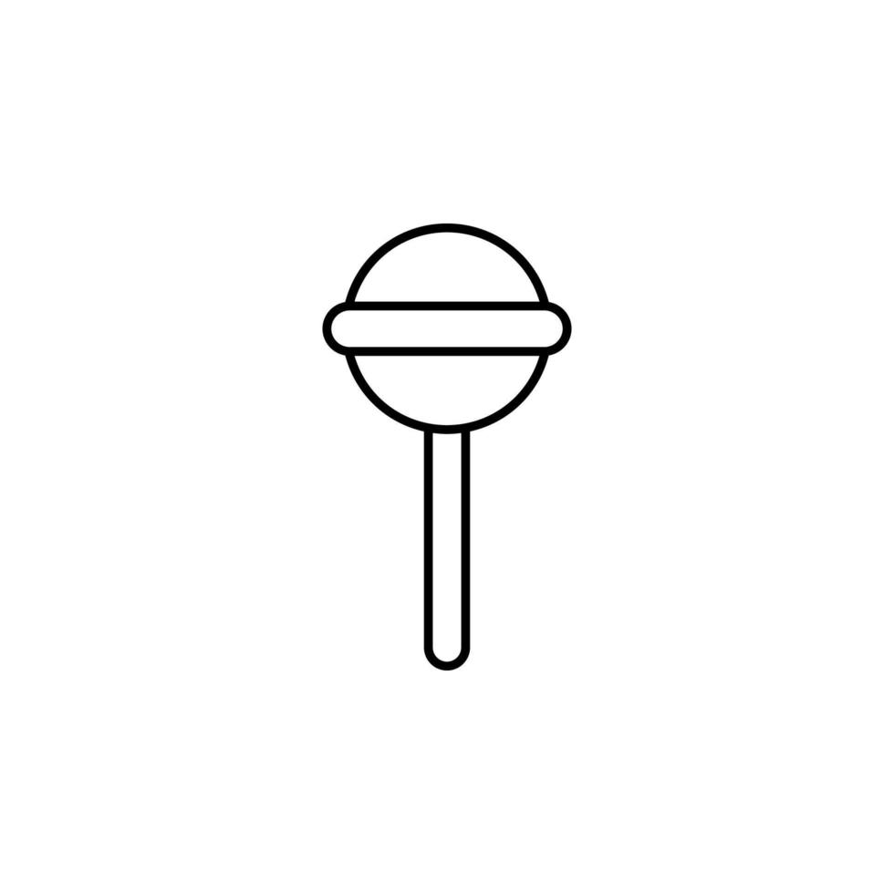 lollipop vector icon illustration