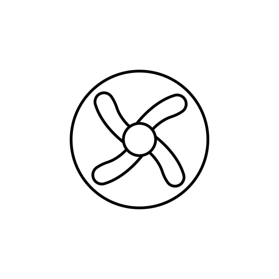 auto fan vector icon illustration