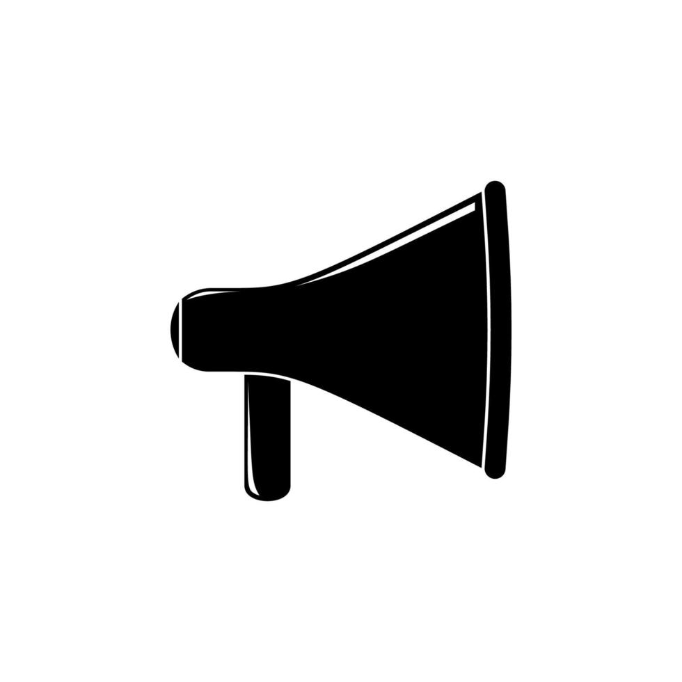 megaphone vector icon illustration