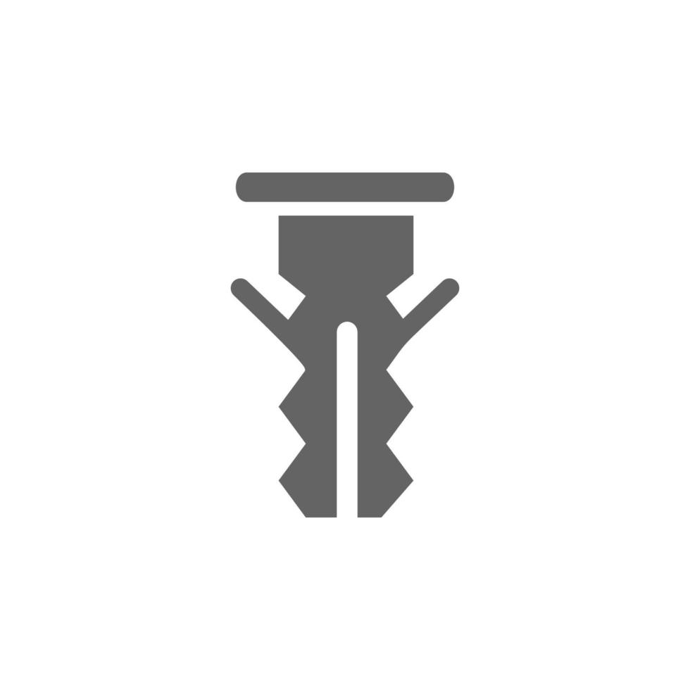 Dowel vector icon illustration