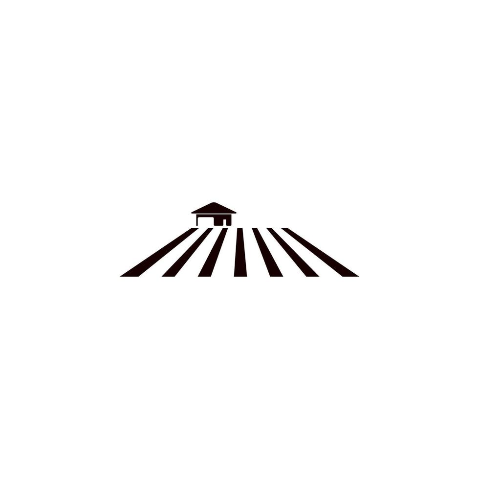 seed field vector icon illustration