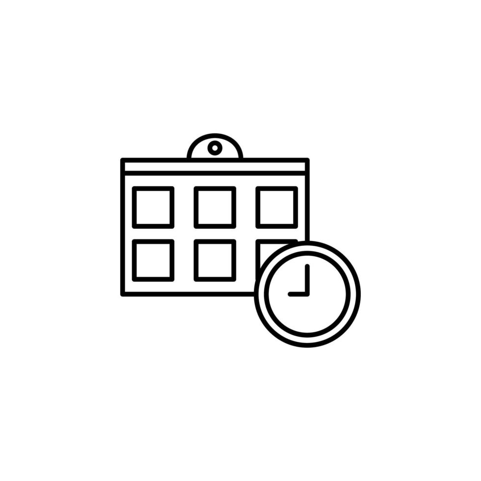 Calendar vector icon illustration