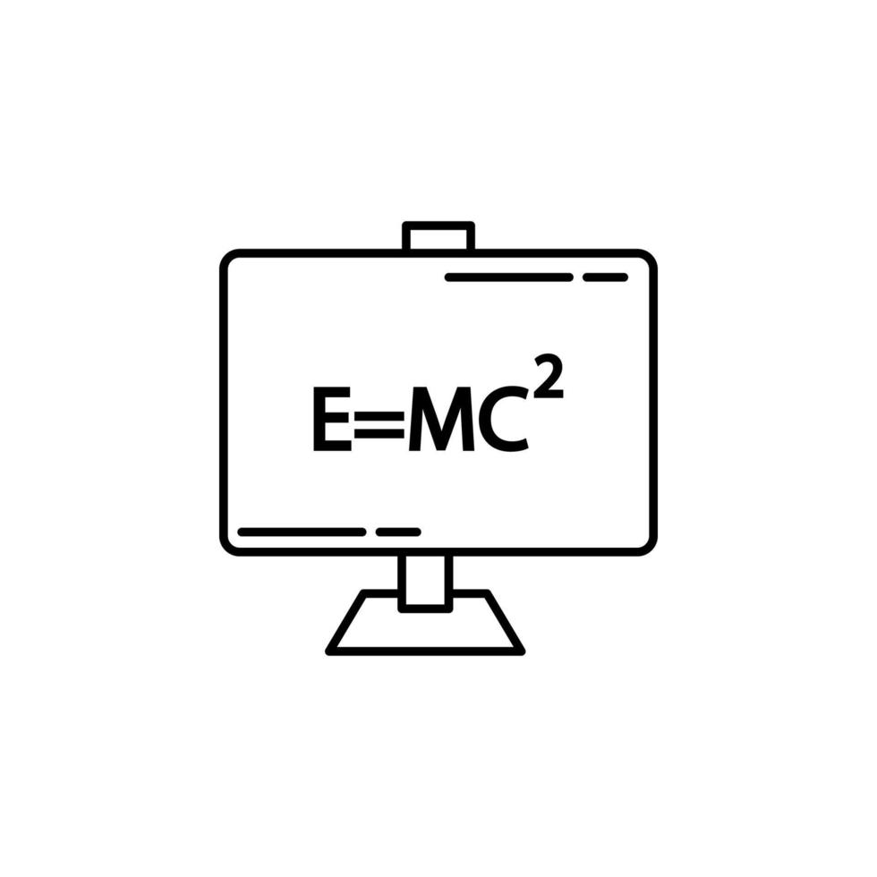 formula vector icon illustration