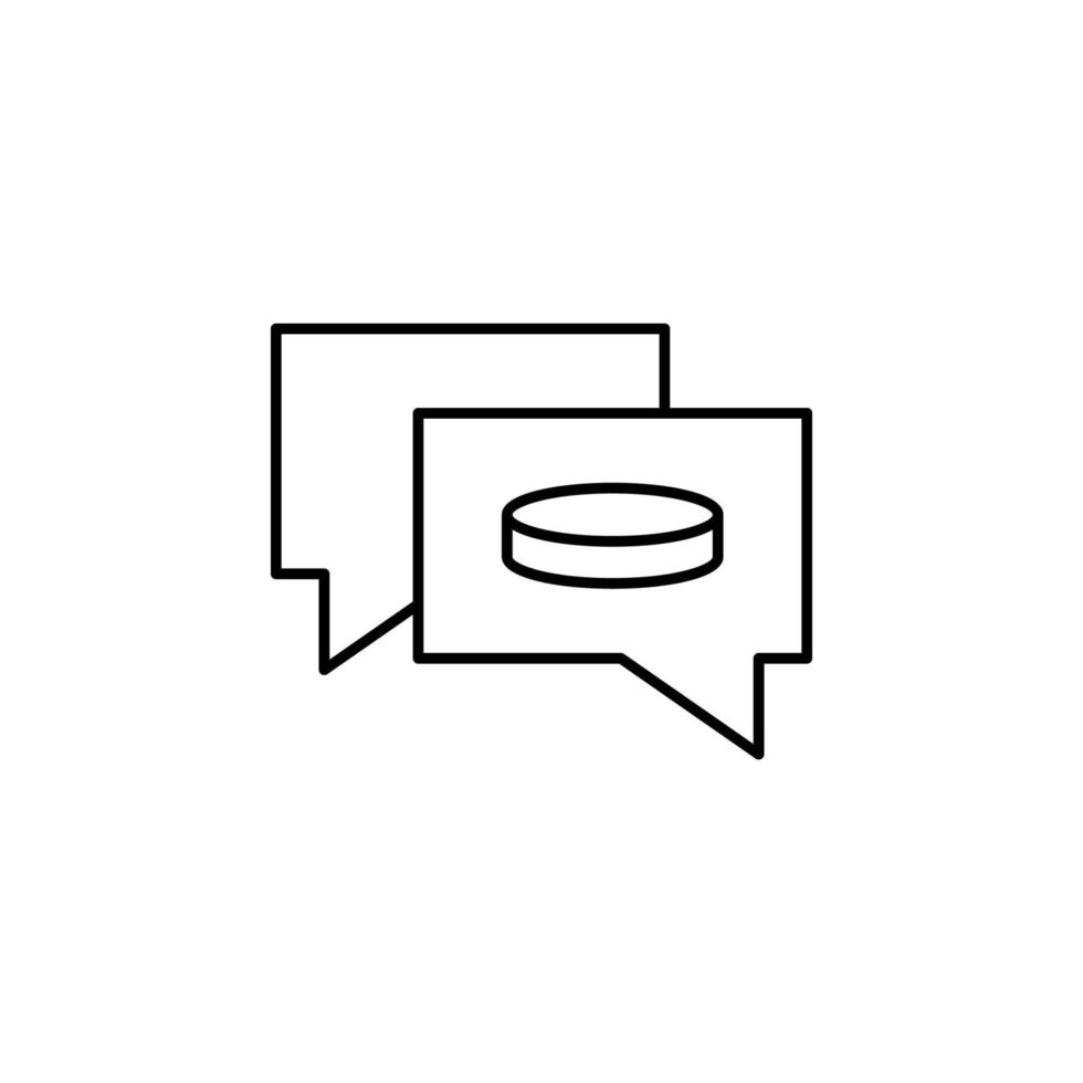 communication on the game vector icon illustration