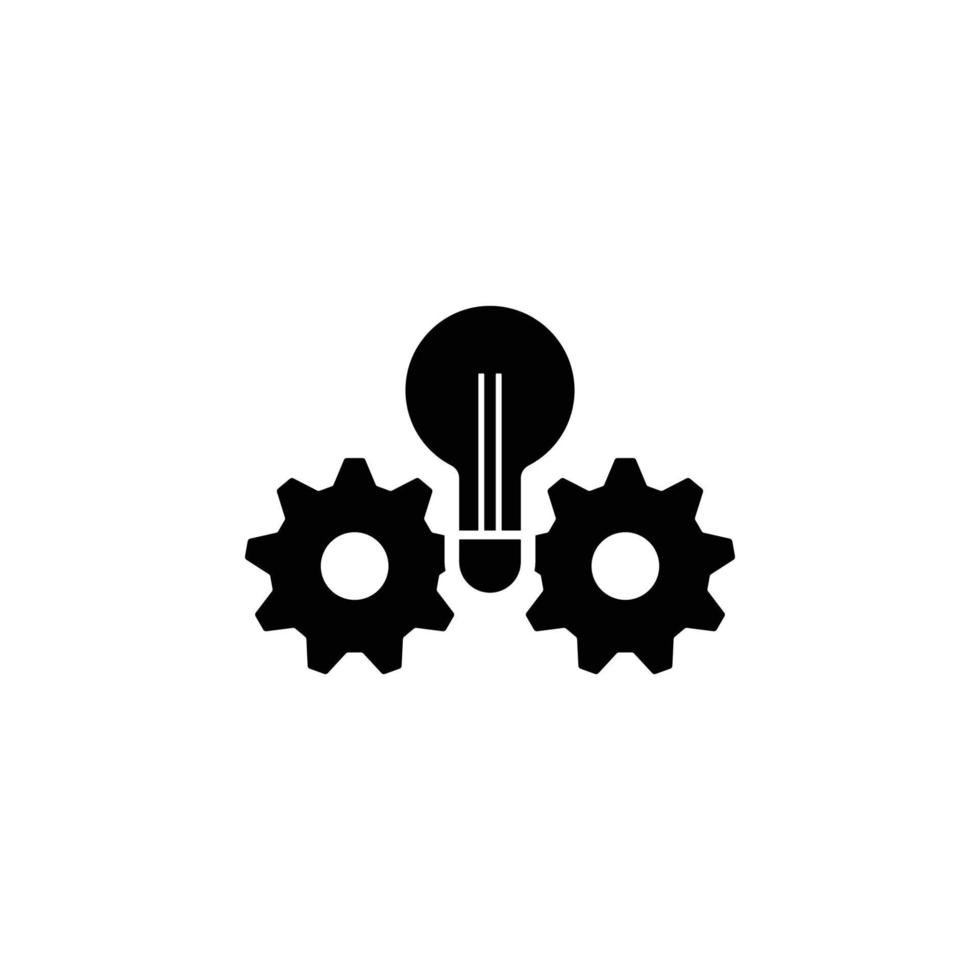idea of management vector icon illustration