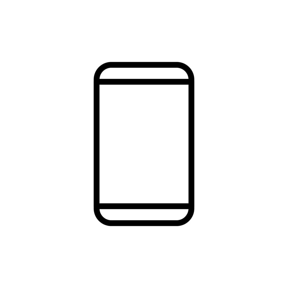Smartphone, technology vector icon illustration