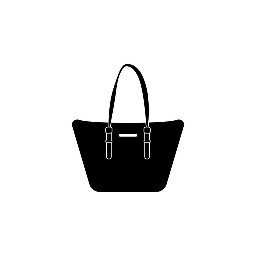 ladies handbag vector icon illustration