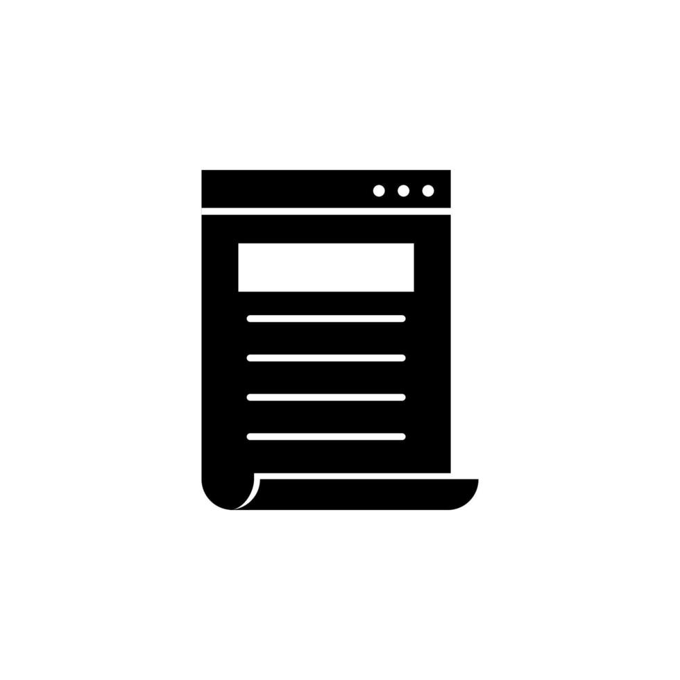 Web development, wireframes vector icon illustration