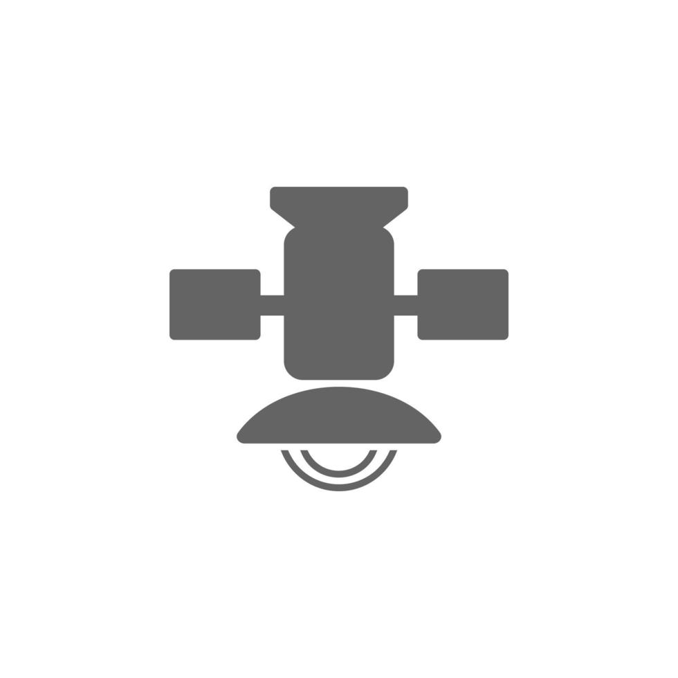 Satellite vector icon illustration
