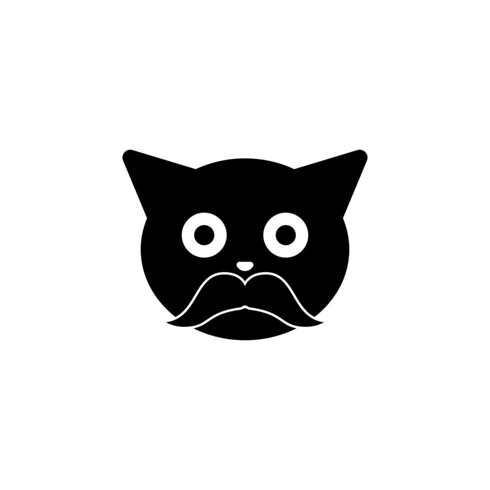 más viejo gato vector icono ilustración