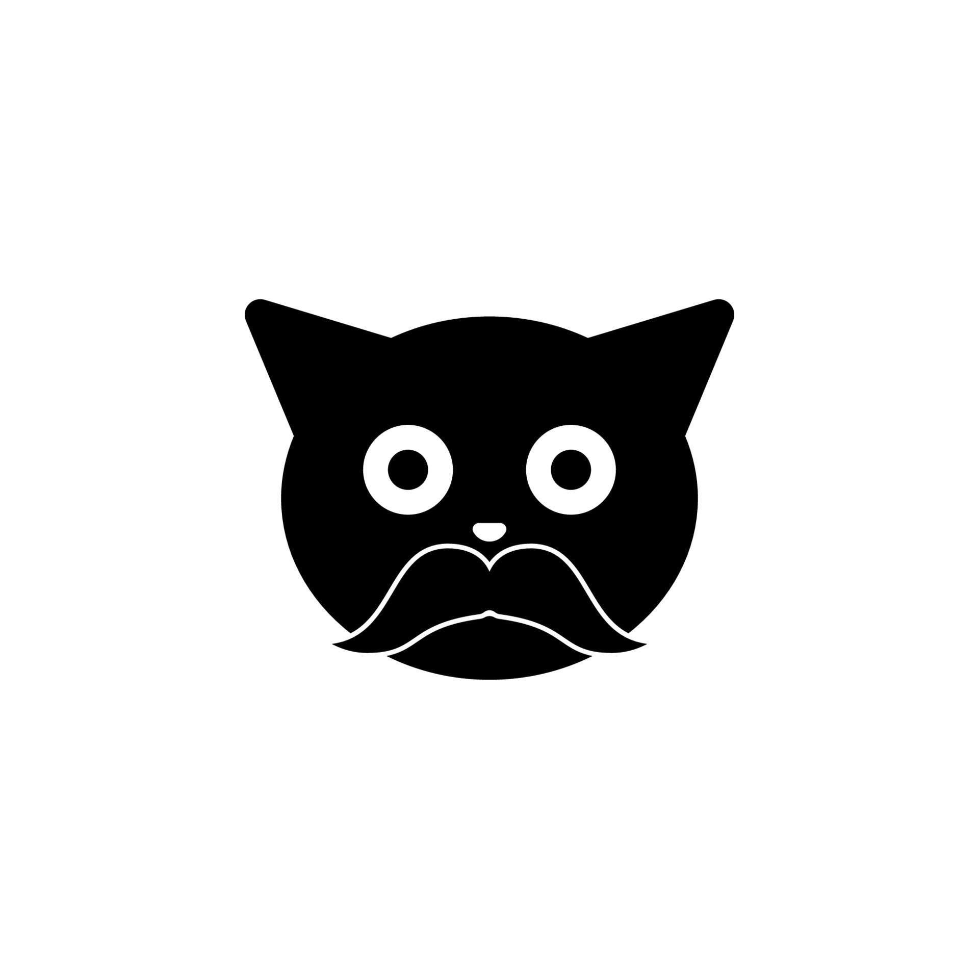 Cute Cat Icon Over Background, Vector Illustration Royalty Free SVG,  Cliparts, Vectors, and Stock Illustration. Image 110009206.