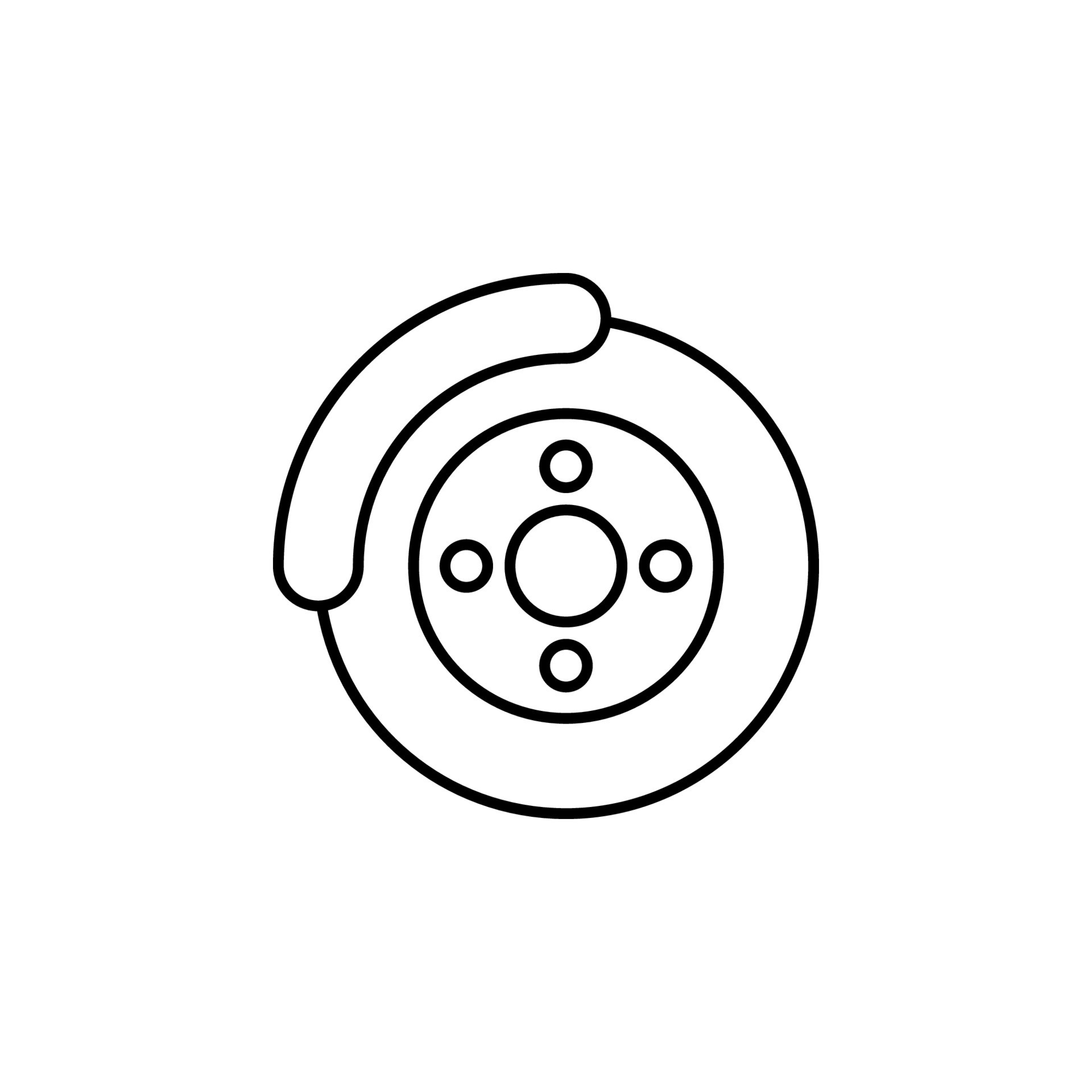car brake vector icon illustration 23197572 Vector Art at Vecteezy