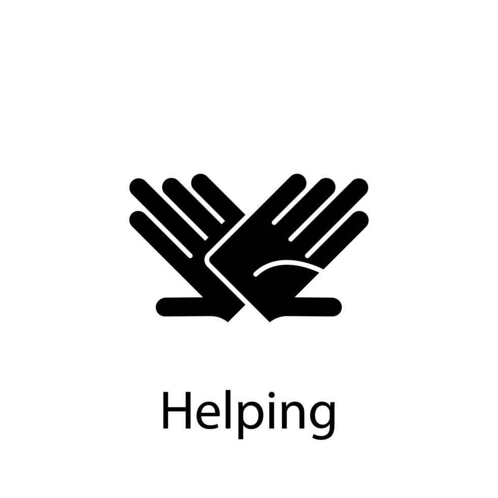 charity, hands, help, relations vector icon illustration