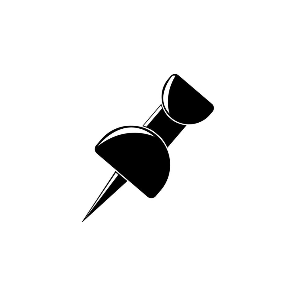 pin vector icon illustration
