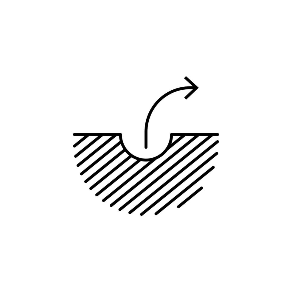 get out jump vector icon illustration