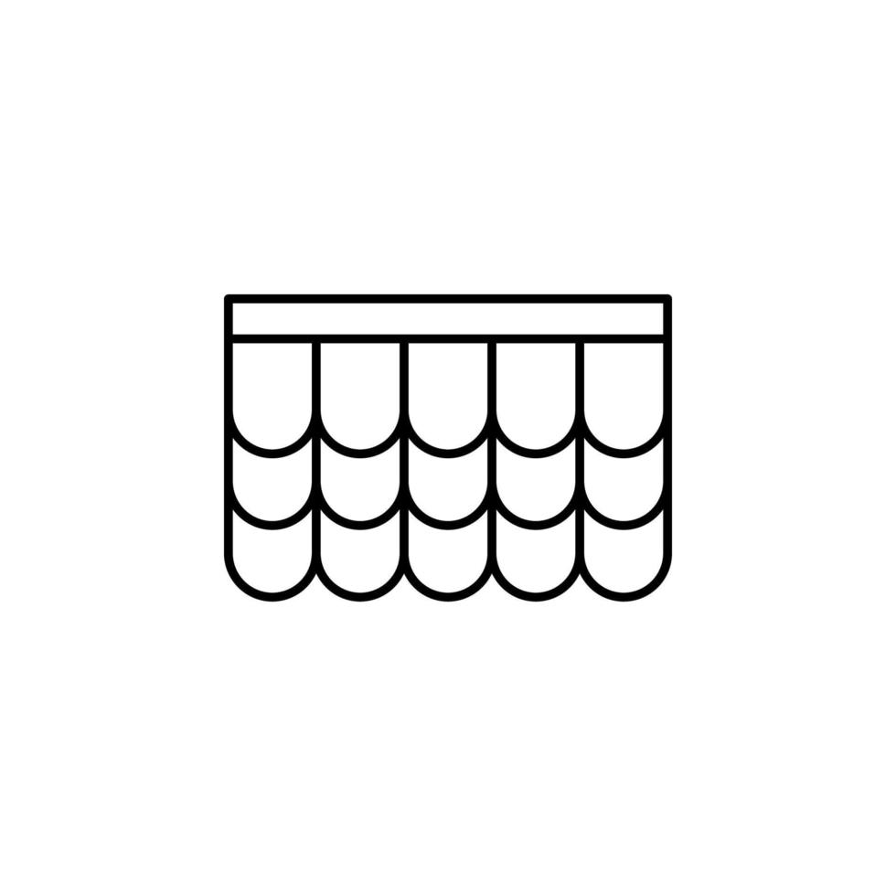 roof vector icon illustration