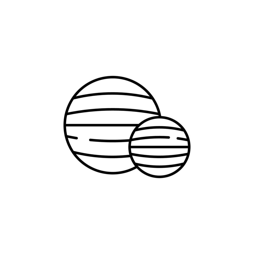 Plates balls vector icon illustration