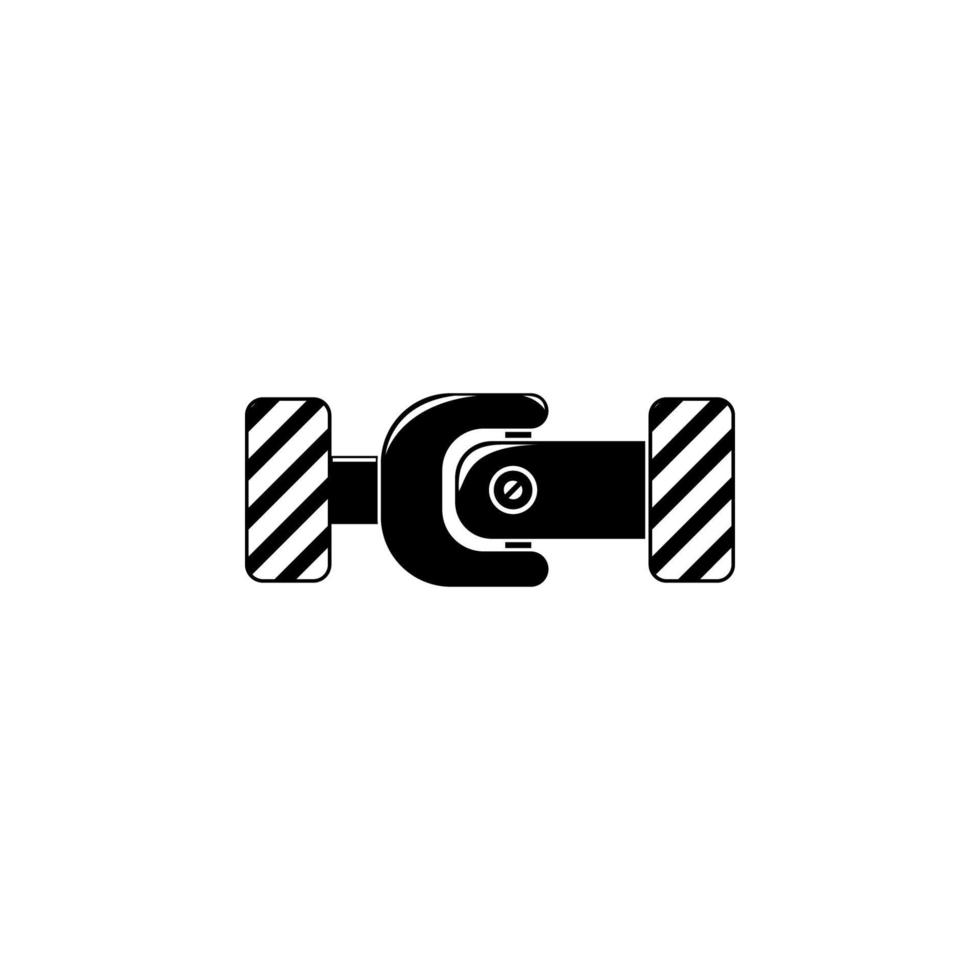 cardan car vector icon illustration