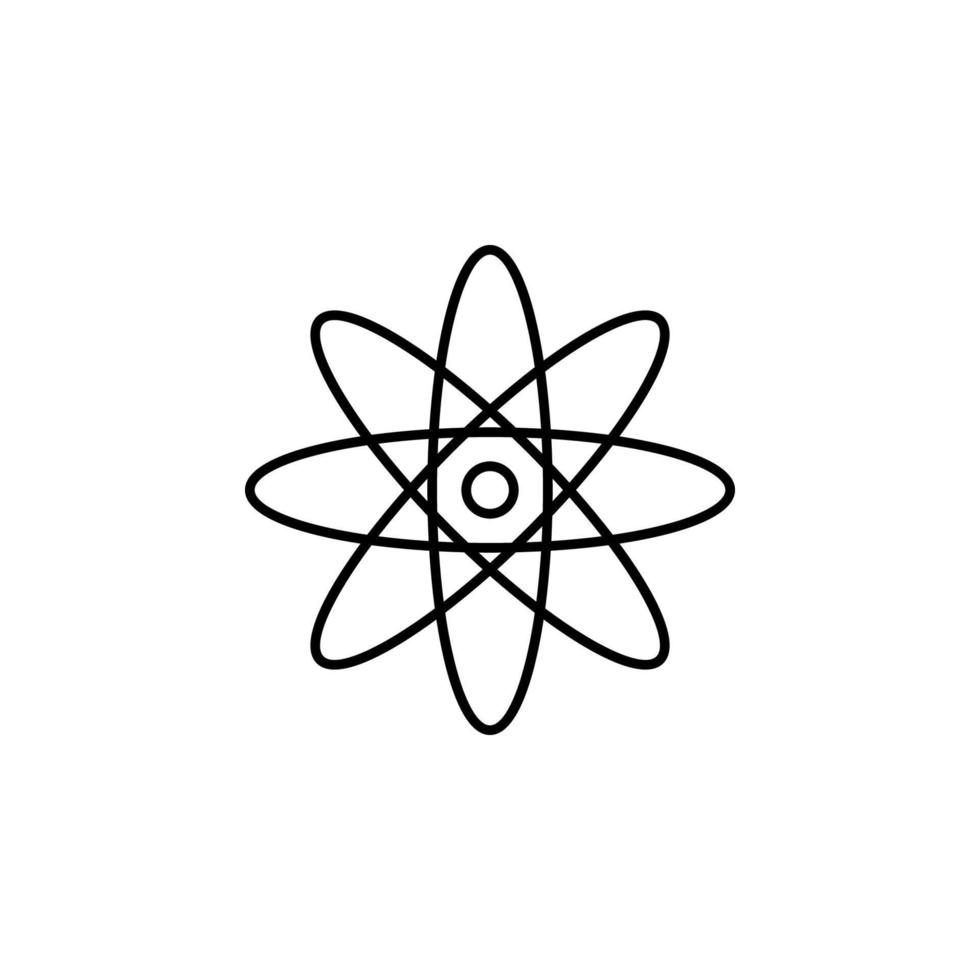 atoms vector icon illustration