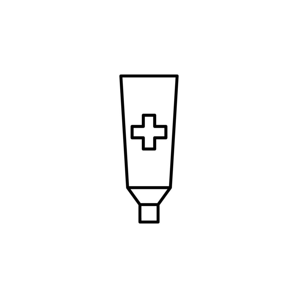 ointment vector icon illustration
