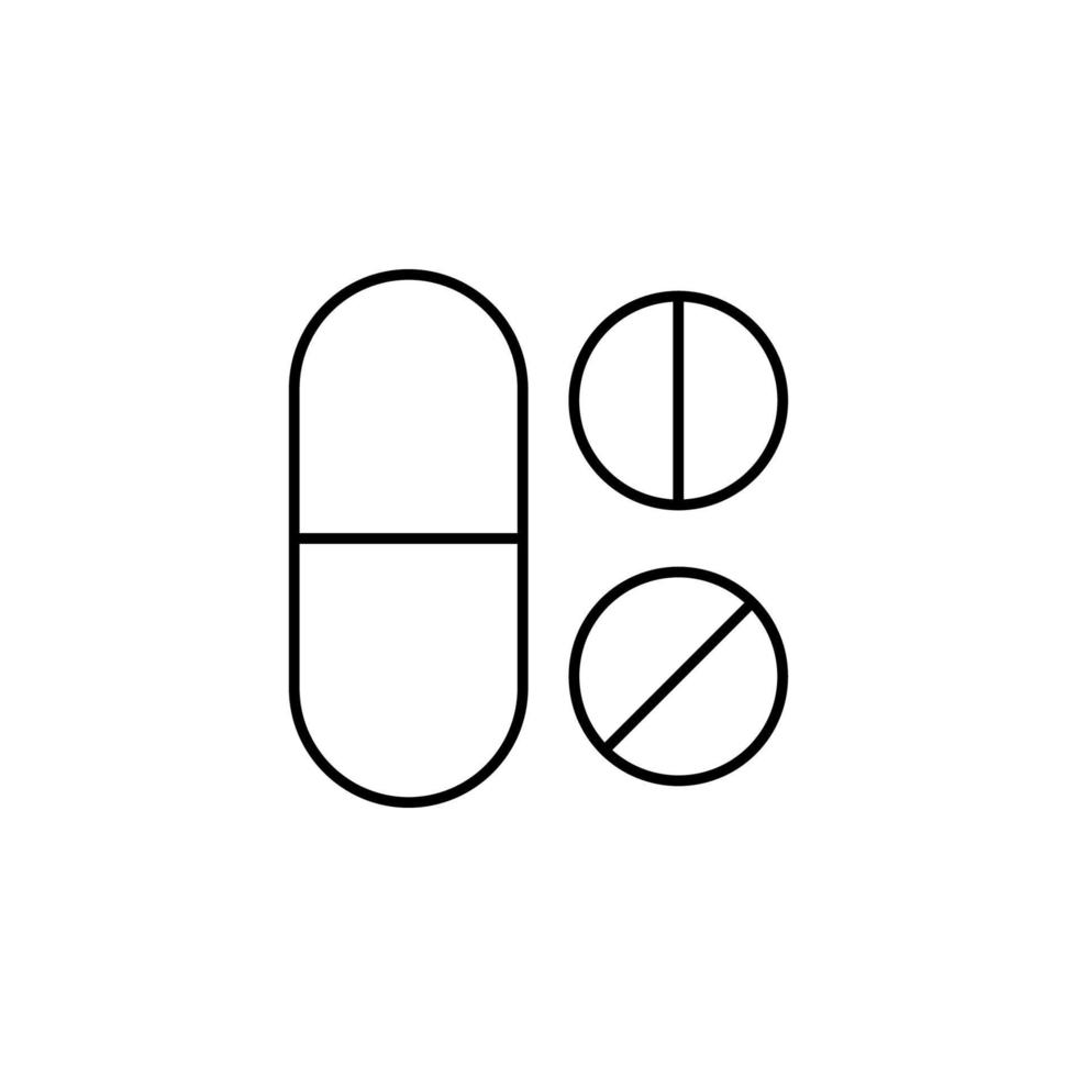 pastillas vector icono ilustración