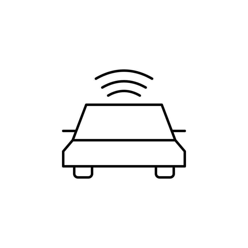 electric car vector icon illustration